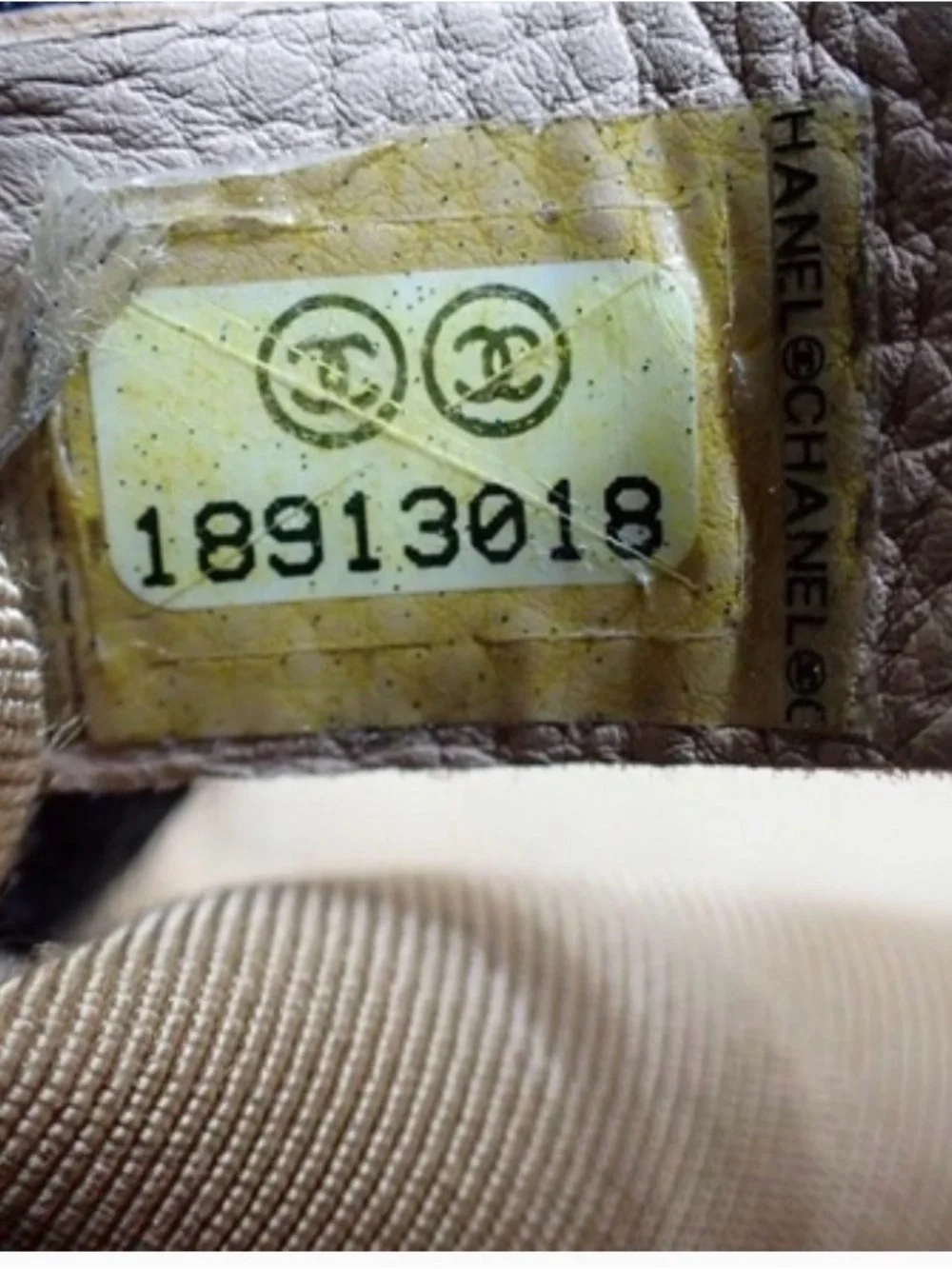 AUTHENTIC Chanel Medium Boy Bag in Beige Nude Lambskin with Gunmetal Hardware